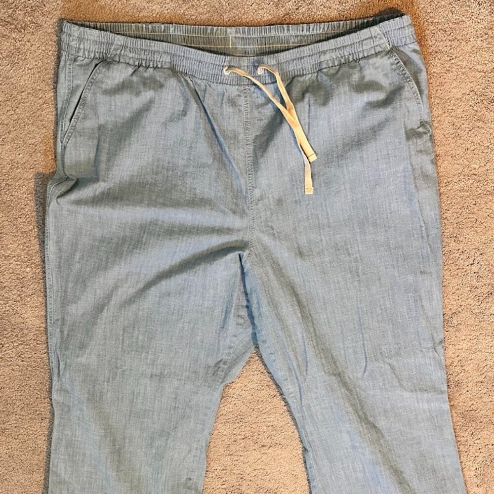LL Bean Lakewashed Pull on Chinos Size 24W